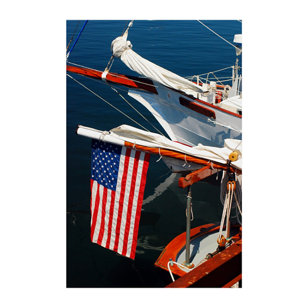 The Nautical Patriot, framed art