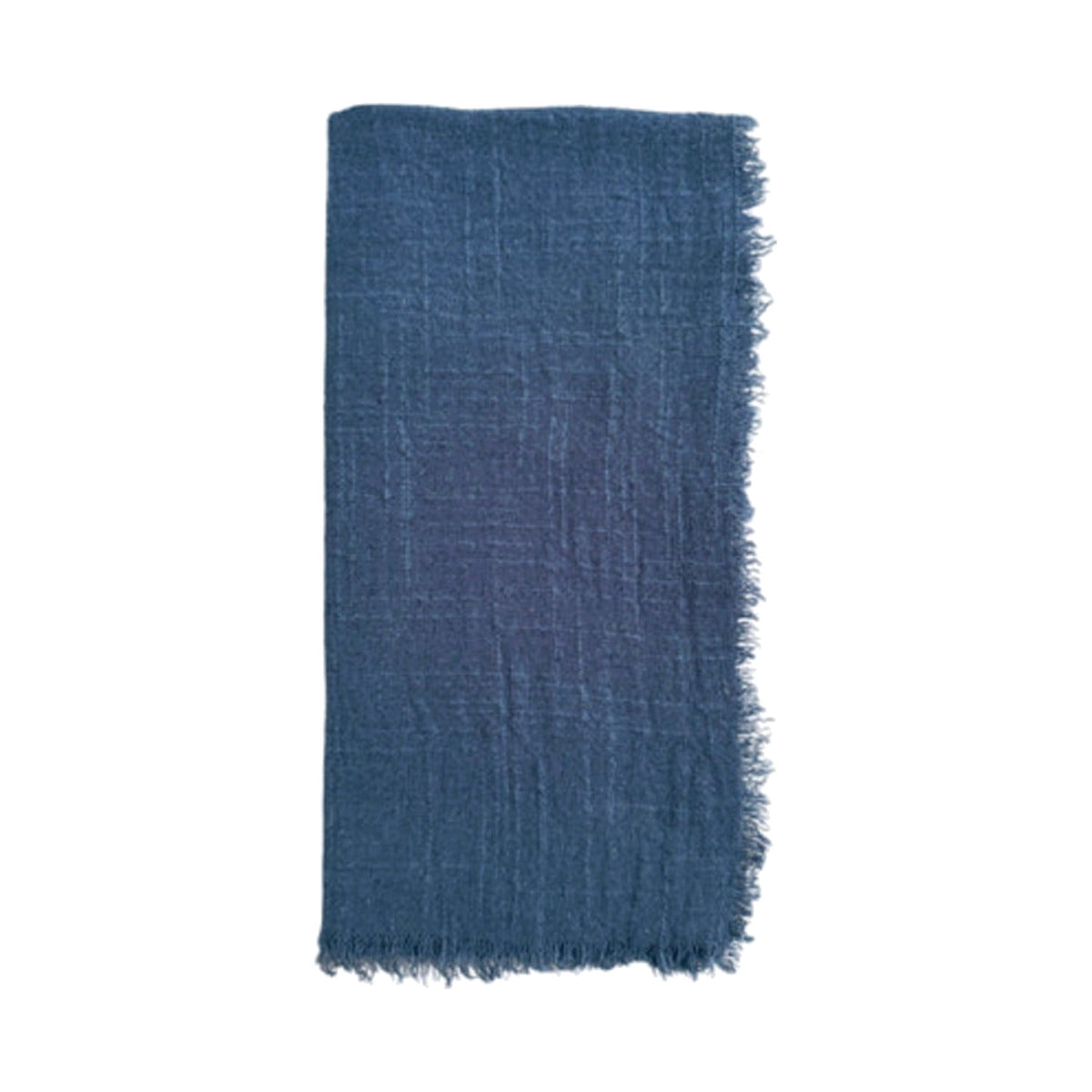 Cotton Gauze Fringe Napkins, Set of 4, shown on a white background