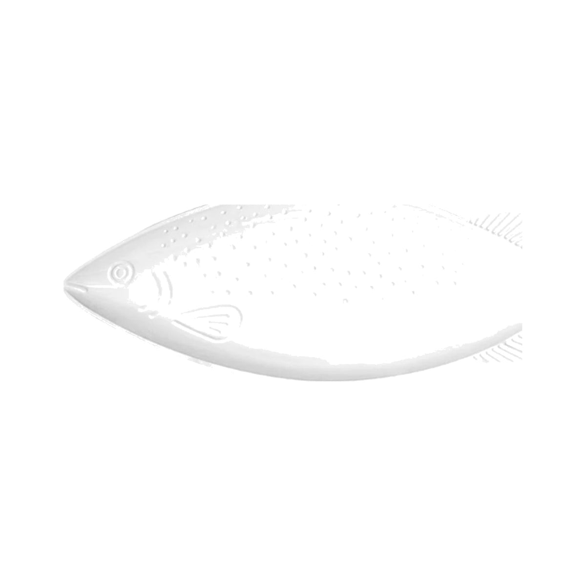 Fish Non-Breakable Serving Plate, shown on a white background
