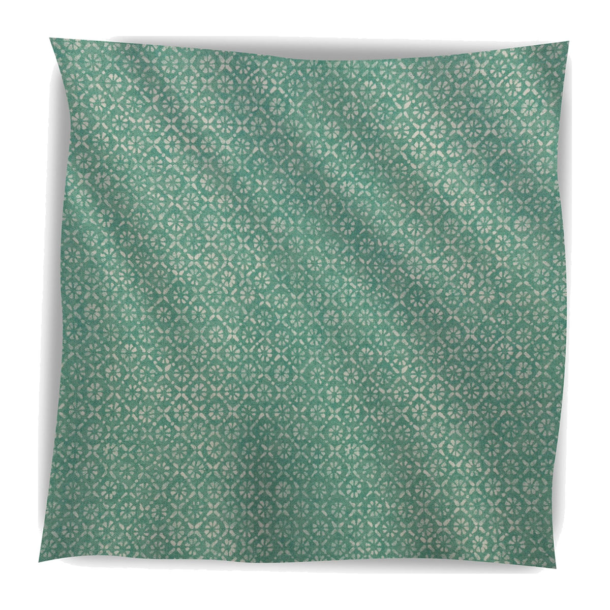 Ti Punch Fabric in Caribbean on a white background