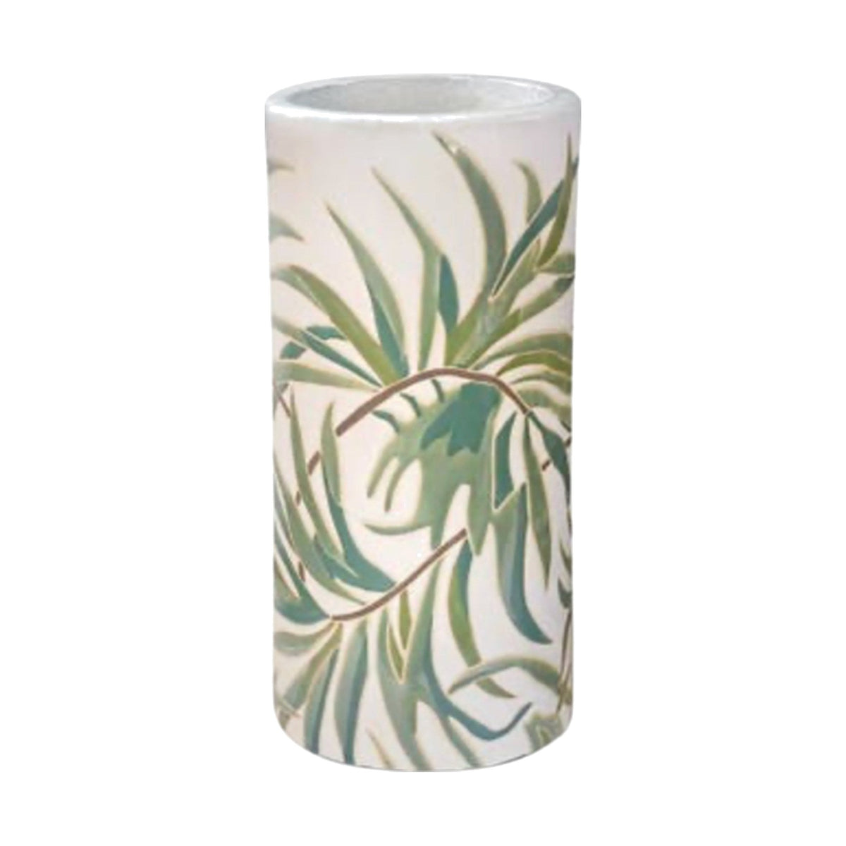 Palm Umbrella Stand on a white background
