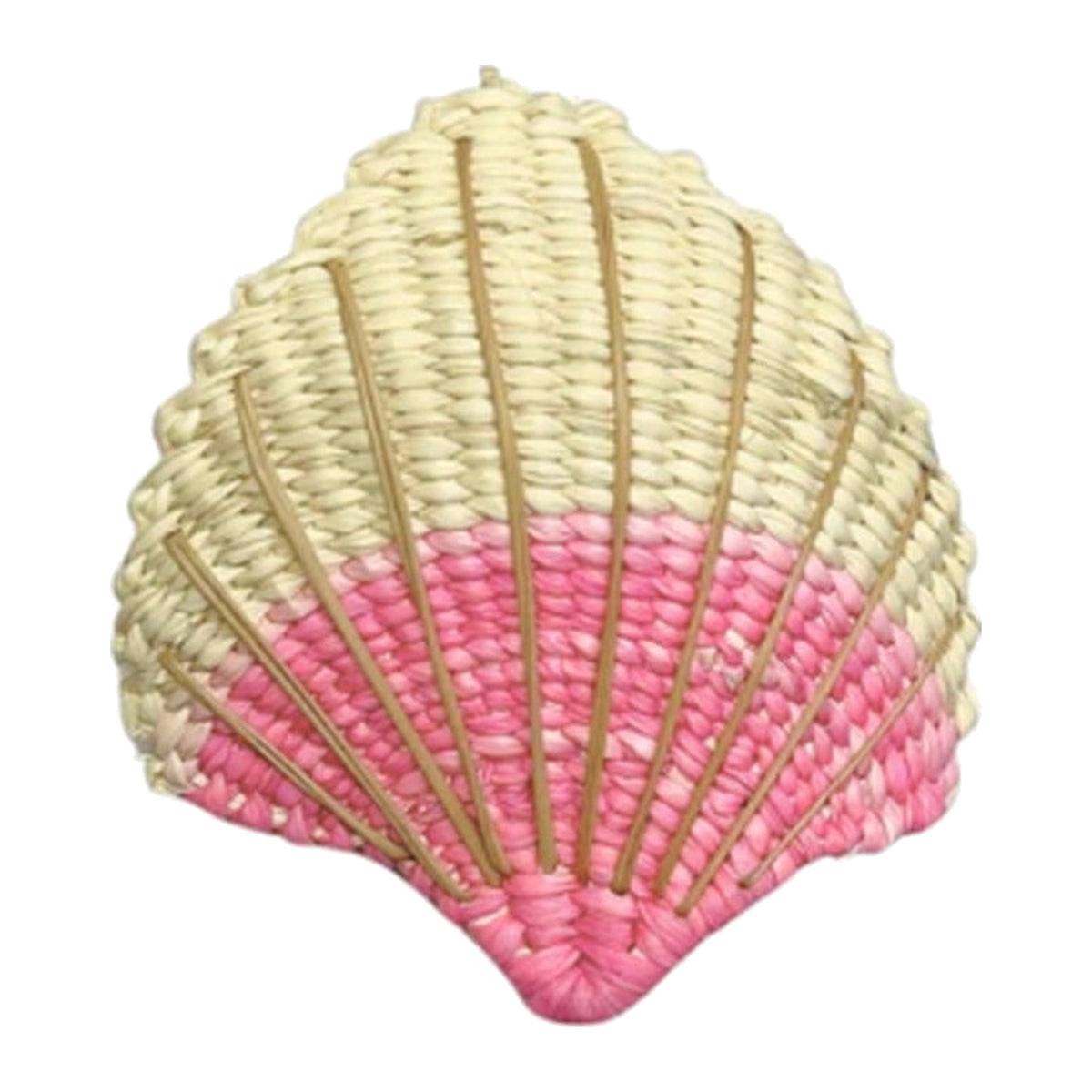 Coquille Napkin Ring, Set of 4, shown on a white background