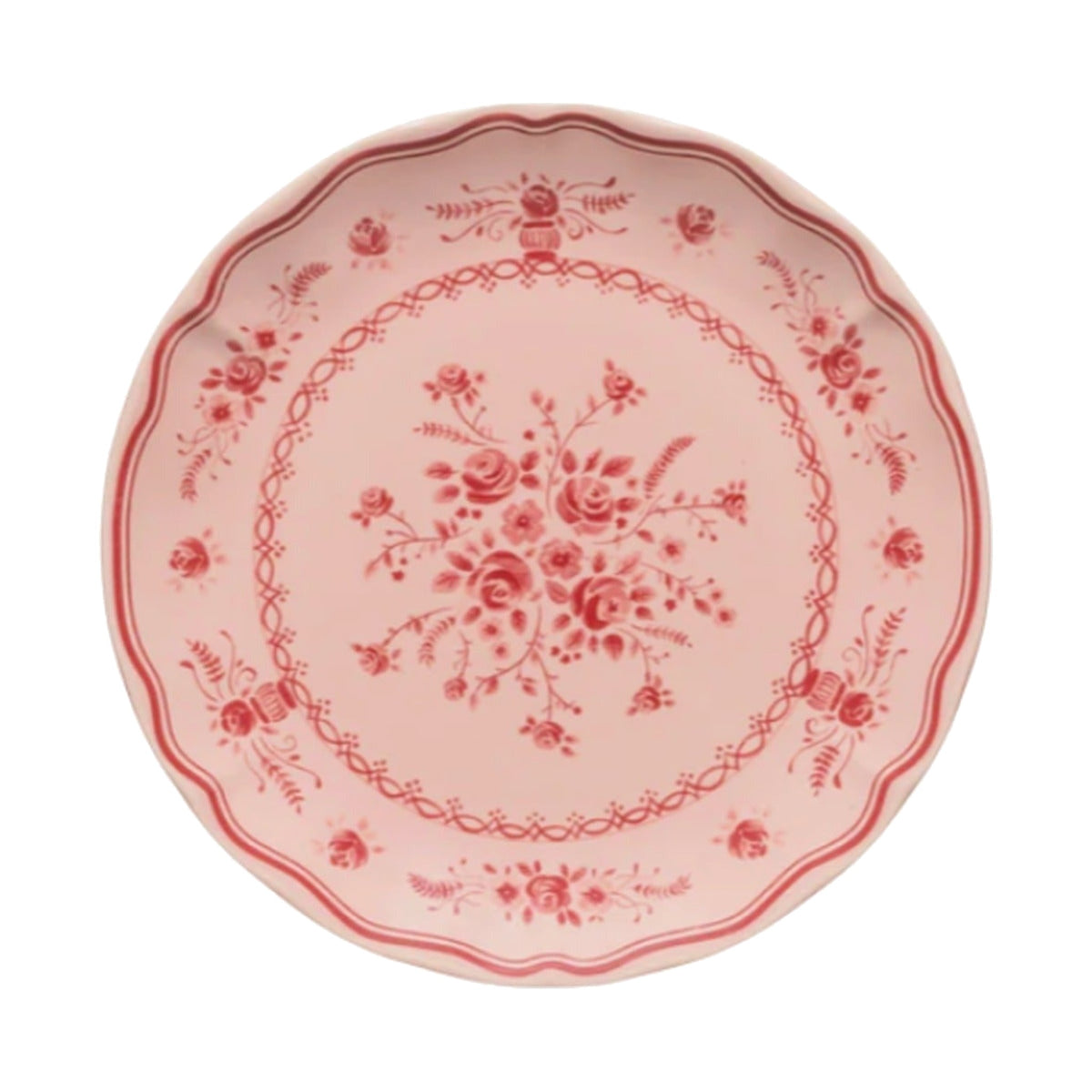 Vila Salad/Dessert Plate, shown on a white background
