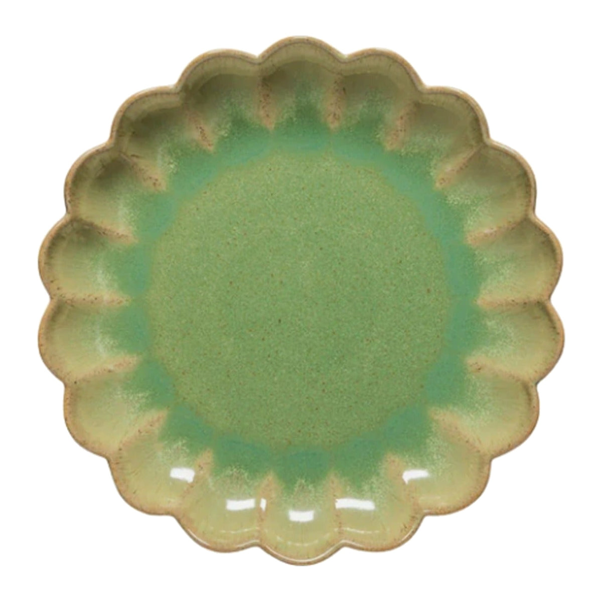 Marrakesh Salad/Dessert Plate, shown on a white background