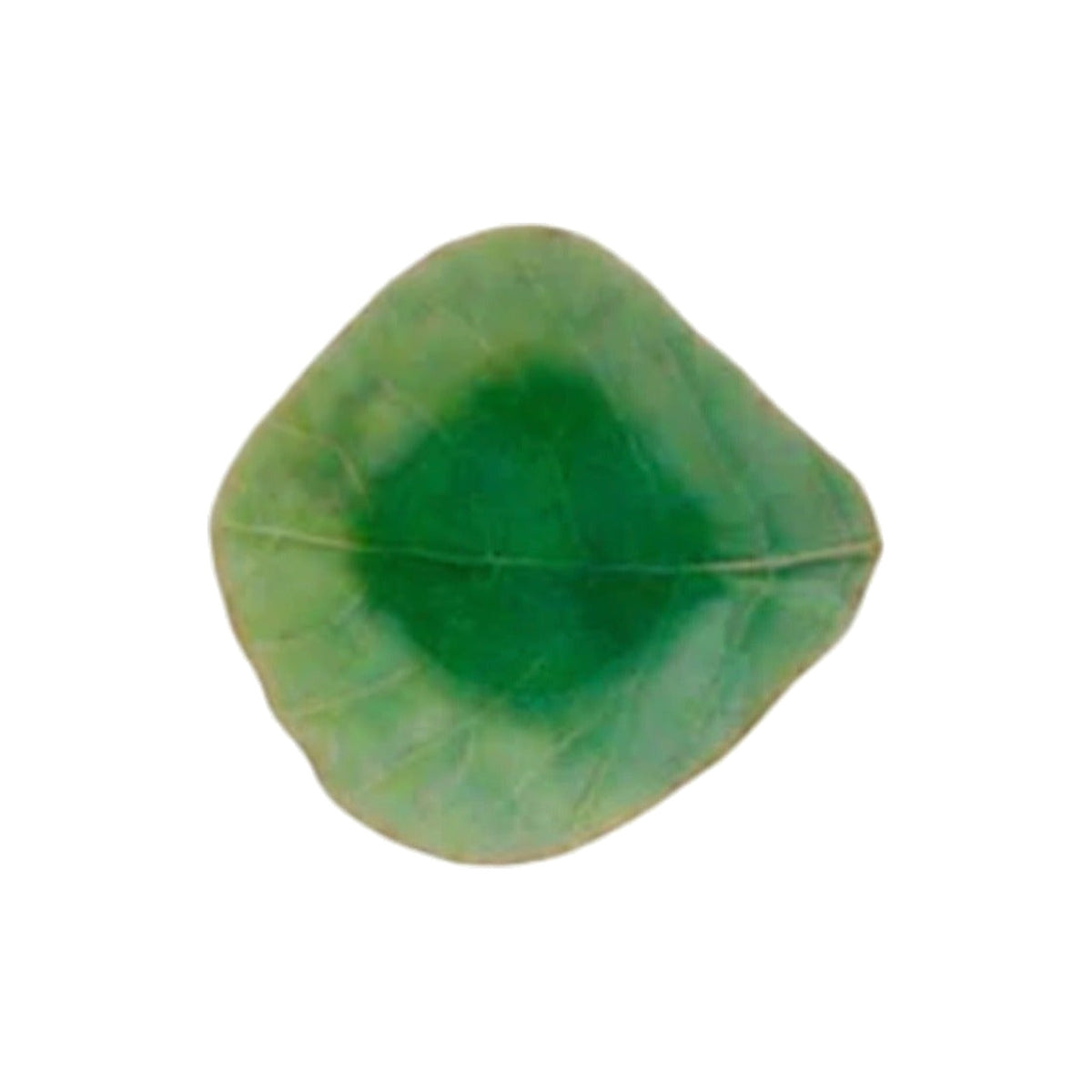 Riviera Leaf Dip Dish, shown on a white background