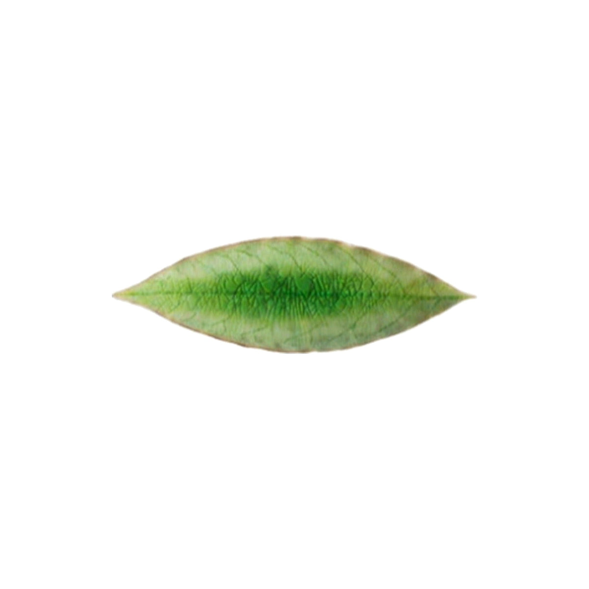 Riviera Laurel Leaf Petite Plate, shown on a white background