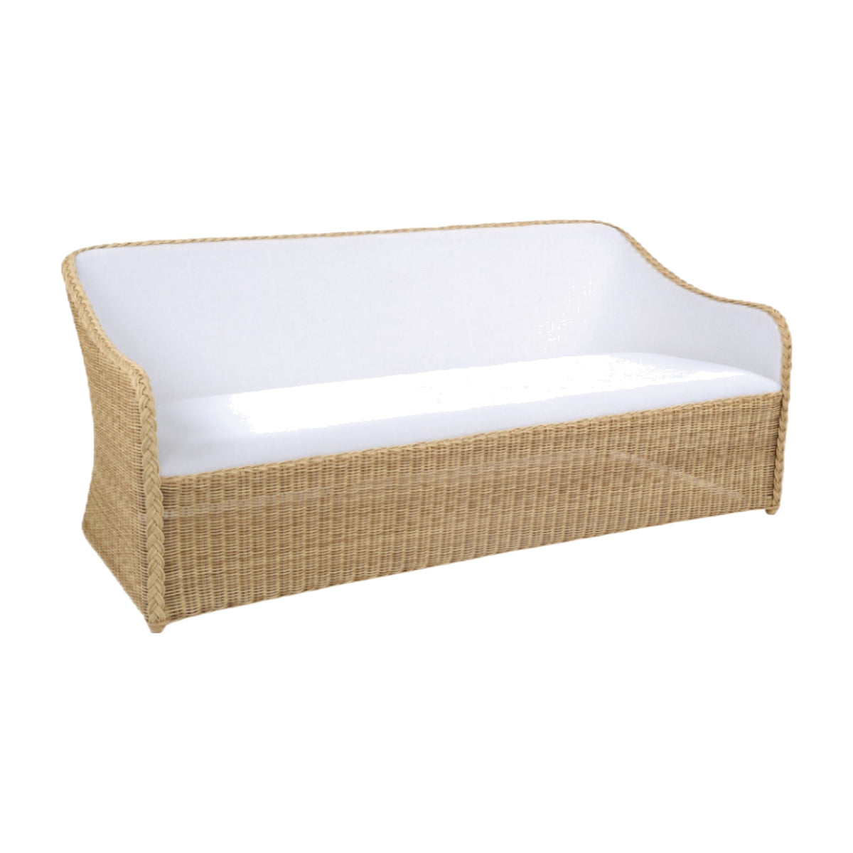 Quogue Club Sofa on a white background