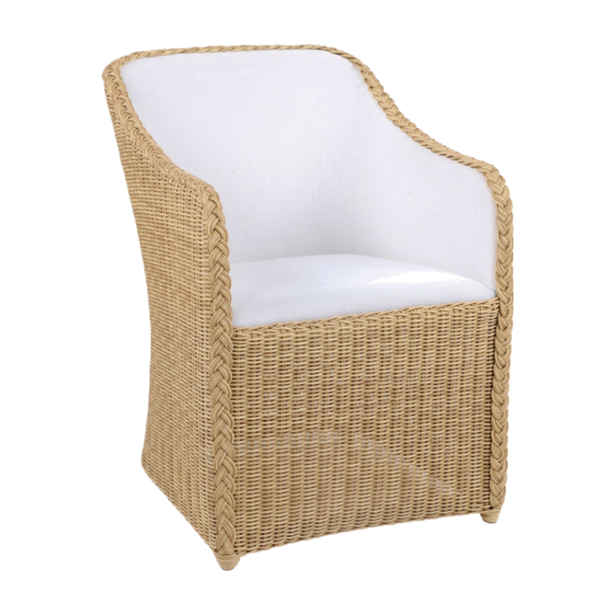 Quogue Upholstered Dining Armchair - Set Of 2 on a white background