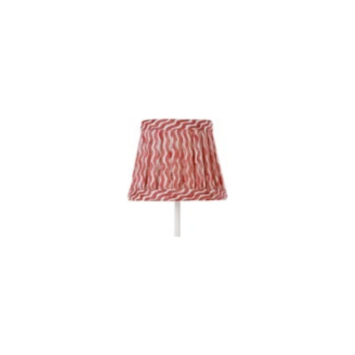 Red Popple Fermoie Fabric Shade