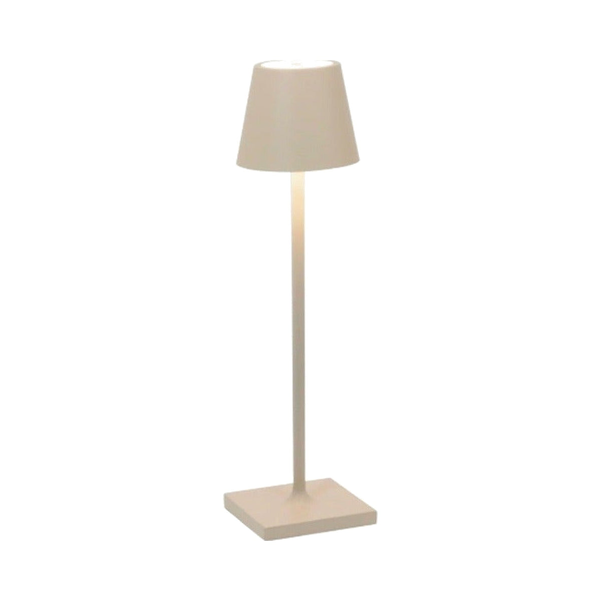 Sand Poldina Pro Micro Rechargeable Table Lamp, shown on a white background
