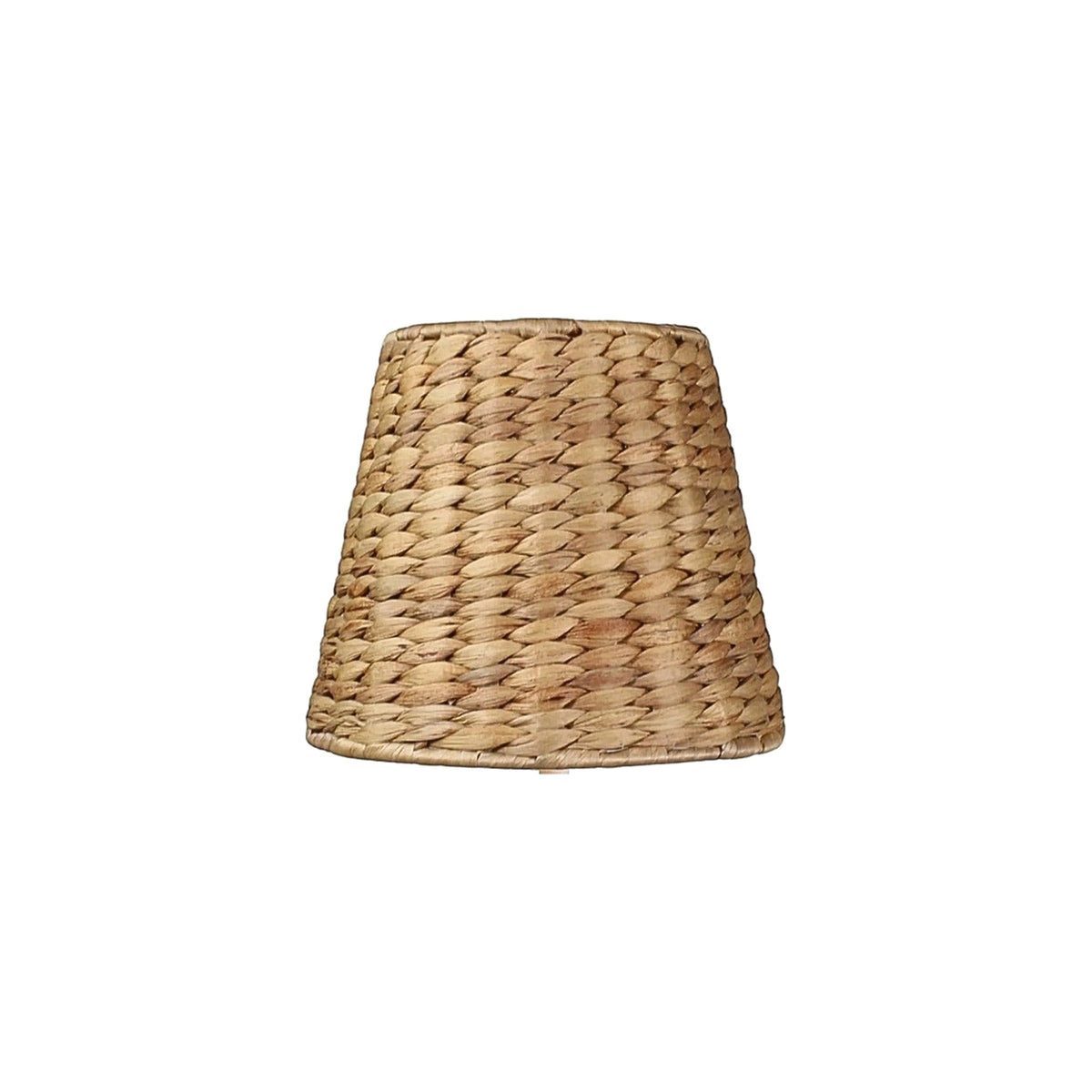 Seagrass Light Shade for Rechargeable Lights on white