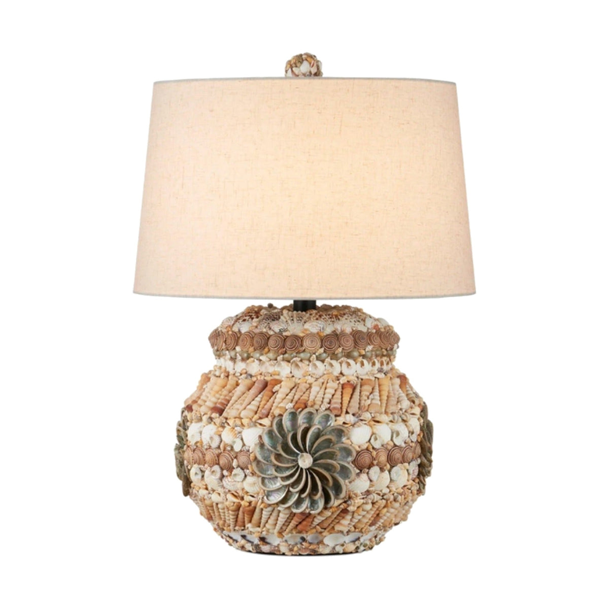 Seascape Table Lamp on white