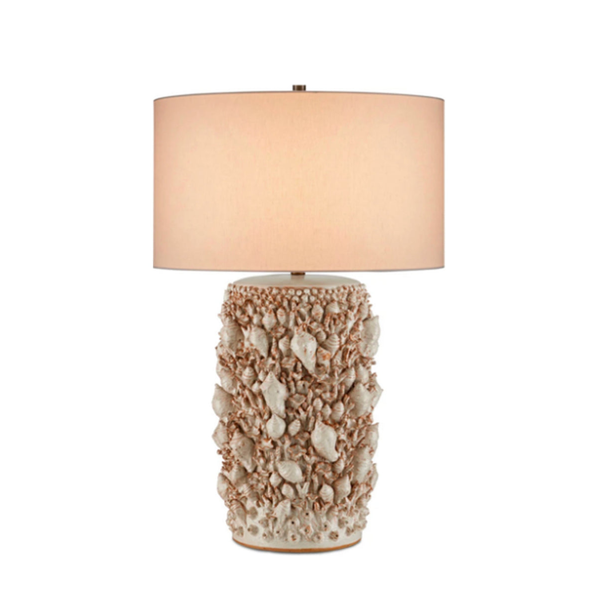Corfu Ivory Table Lamp on white