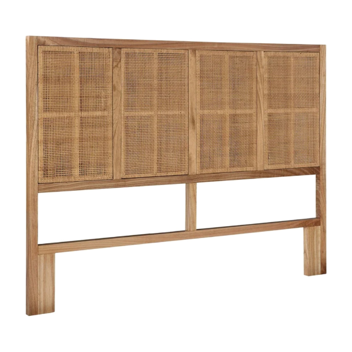 Valencia Headboard Natural on a white background