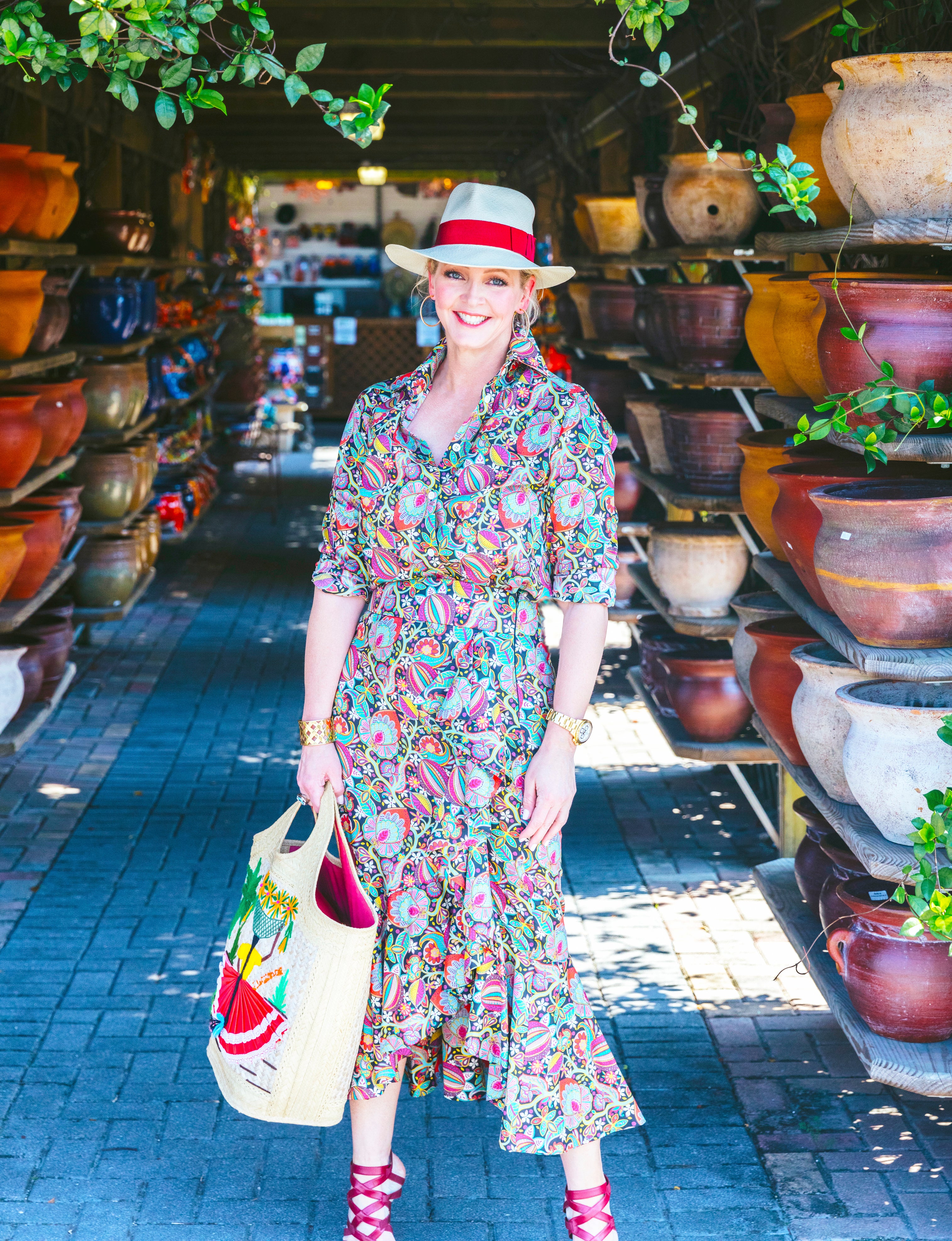 Bettina Skirt in Mixed Liberty Prints