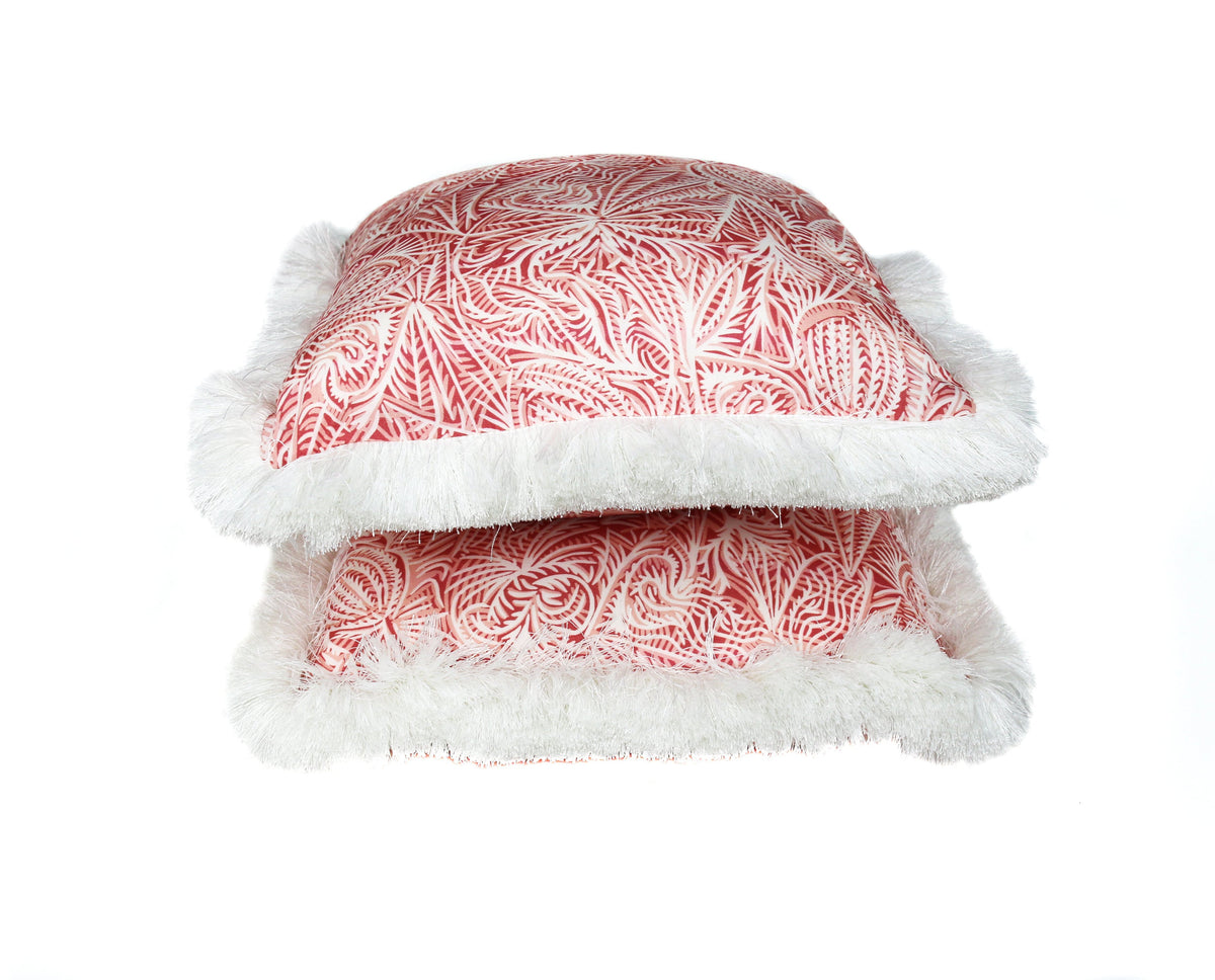 16" Pink Pablo Print Pillow
