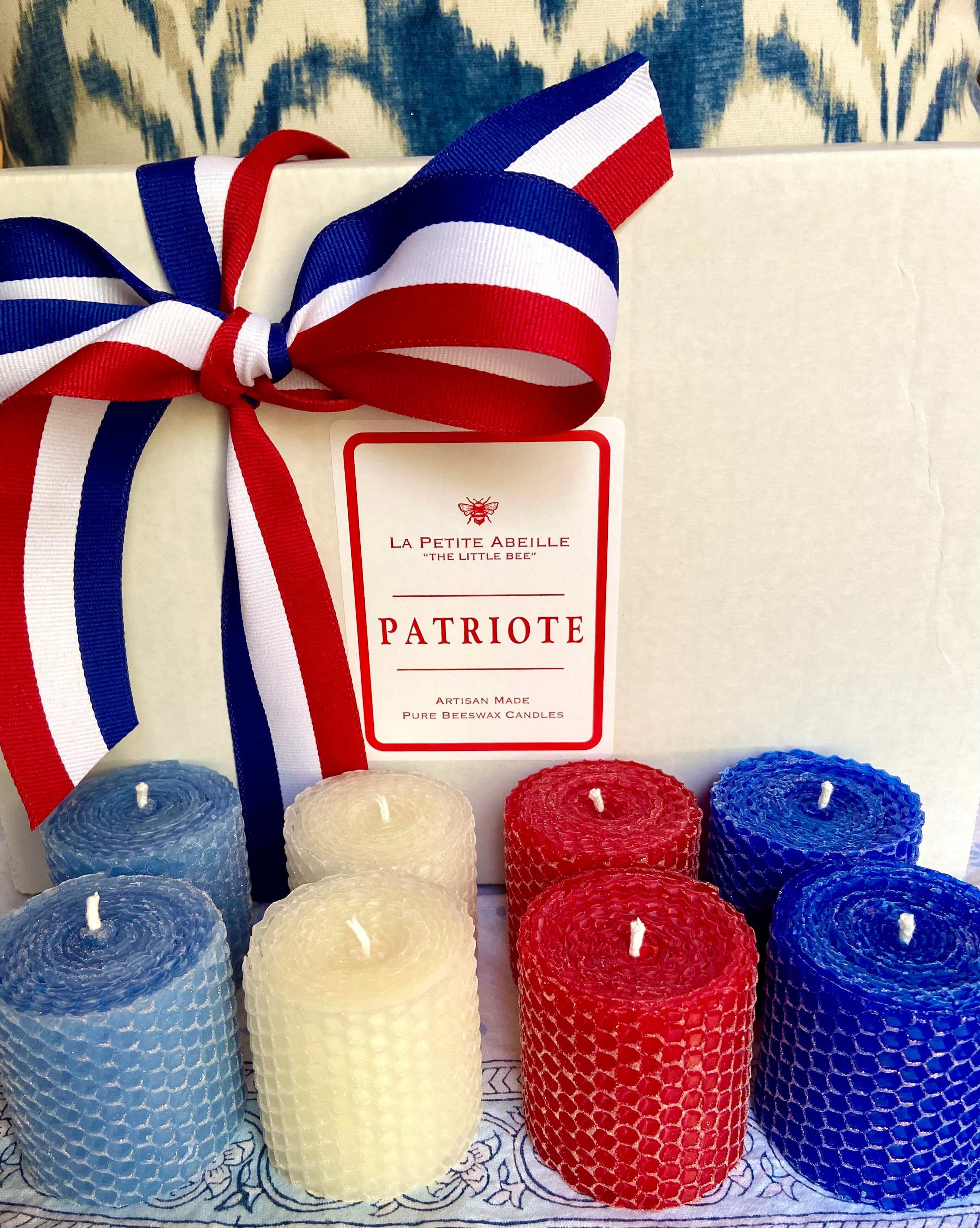 2" Patriote Votive Set