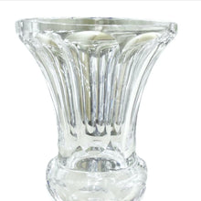 Vintage Hand Cut Heavy Crystal Vase