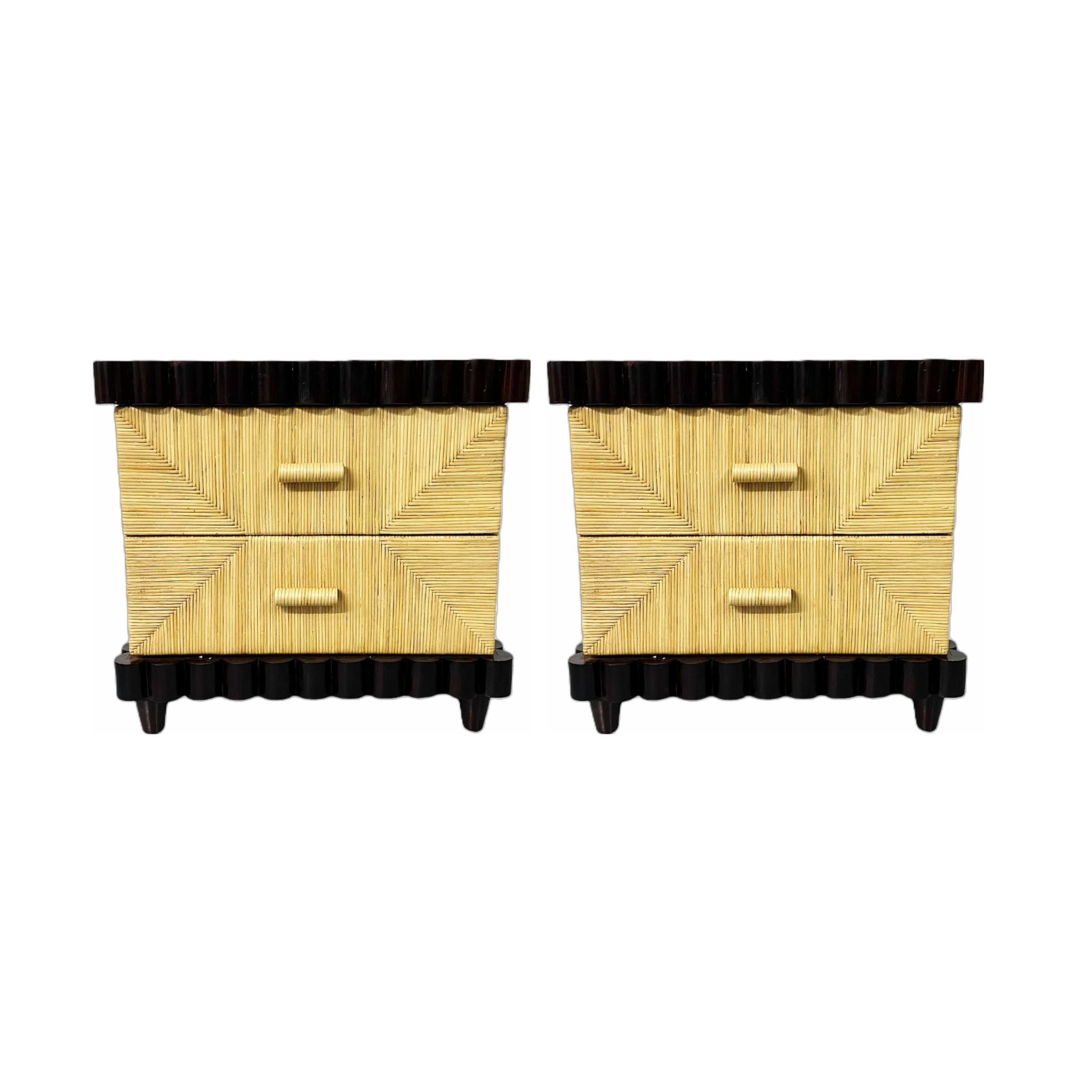 A Pair, Side Tables by John Hutton for Donghia