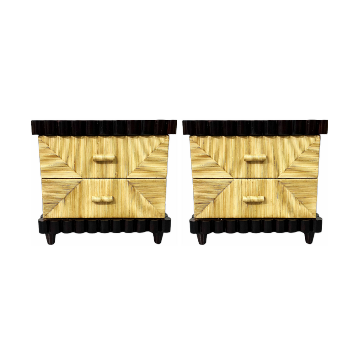 Pair of Side Tables by John Hutton for Donghia
