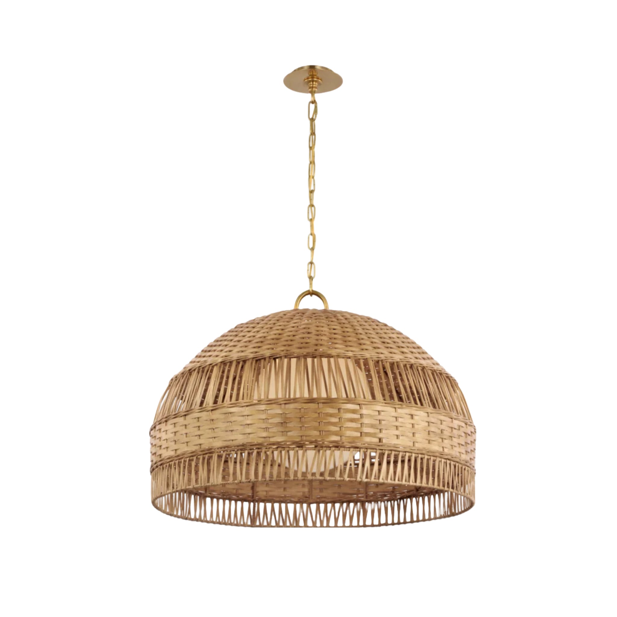 Whit Extra Large Dome Hanging Shade