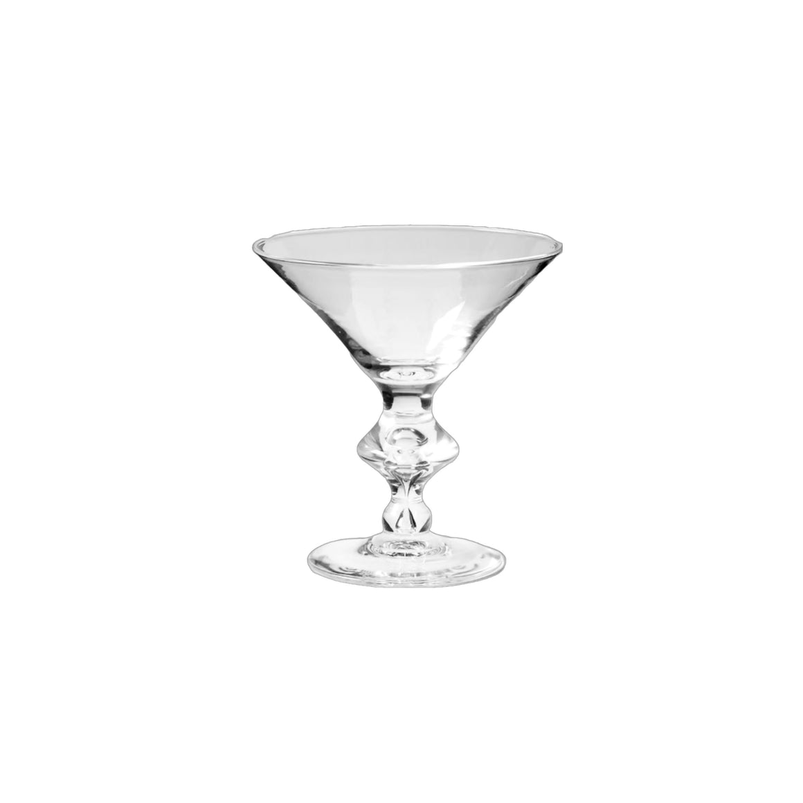 Vintage Steuben Hand Blown Crystal Champagne Coupe