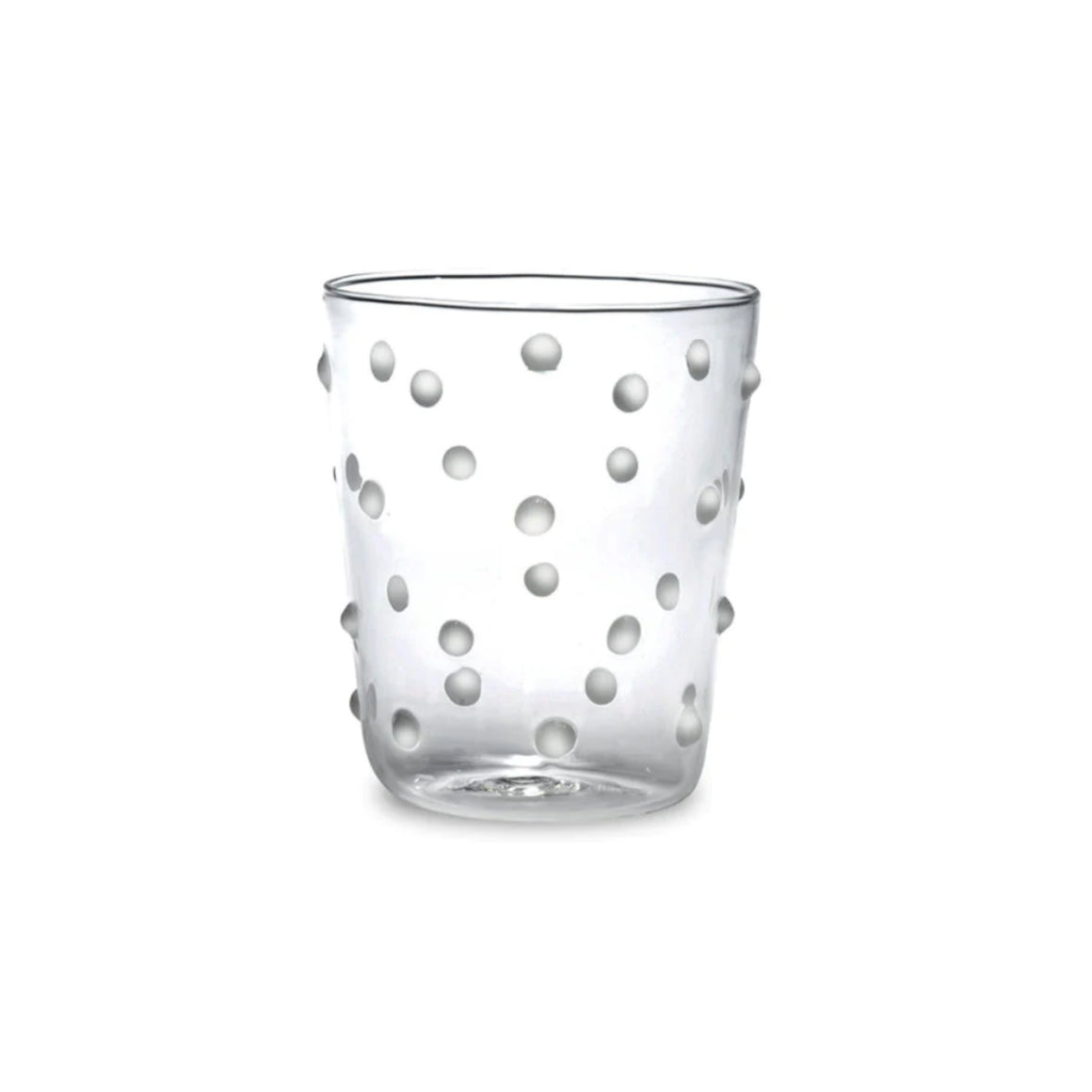 Party Tumblers White Dots, Set of 6