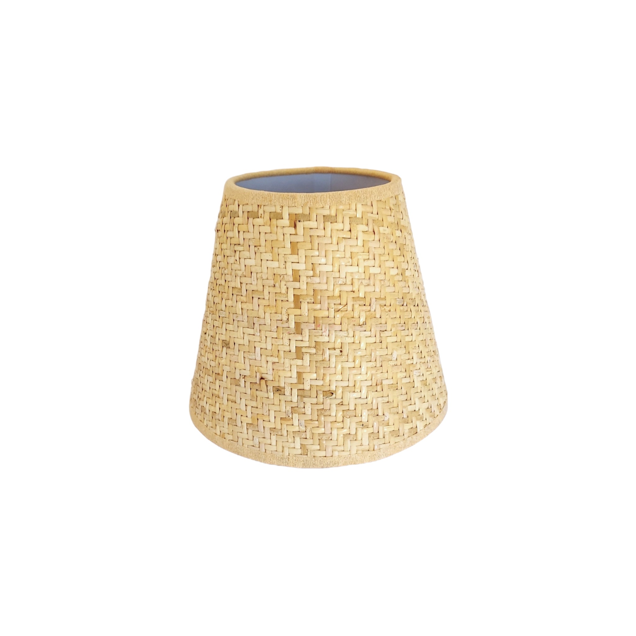 Danielle Rollins Signature Woven Wicker Small Empire "Clip on" Lampshade