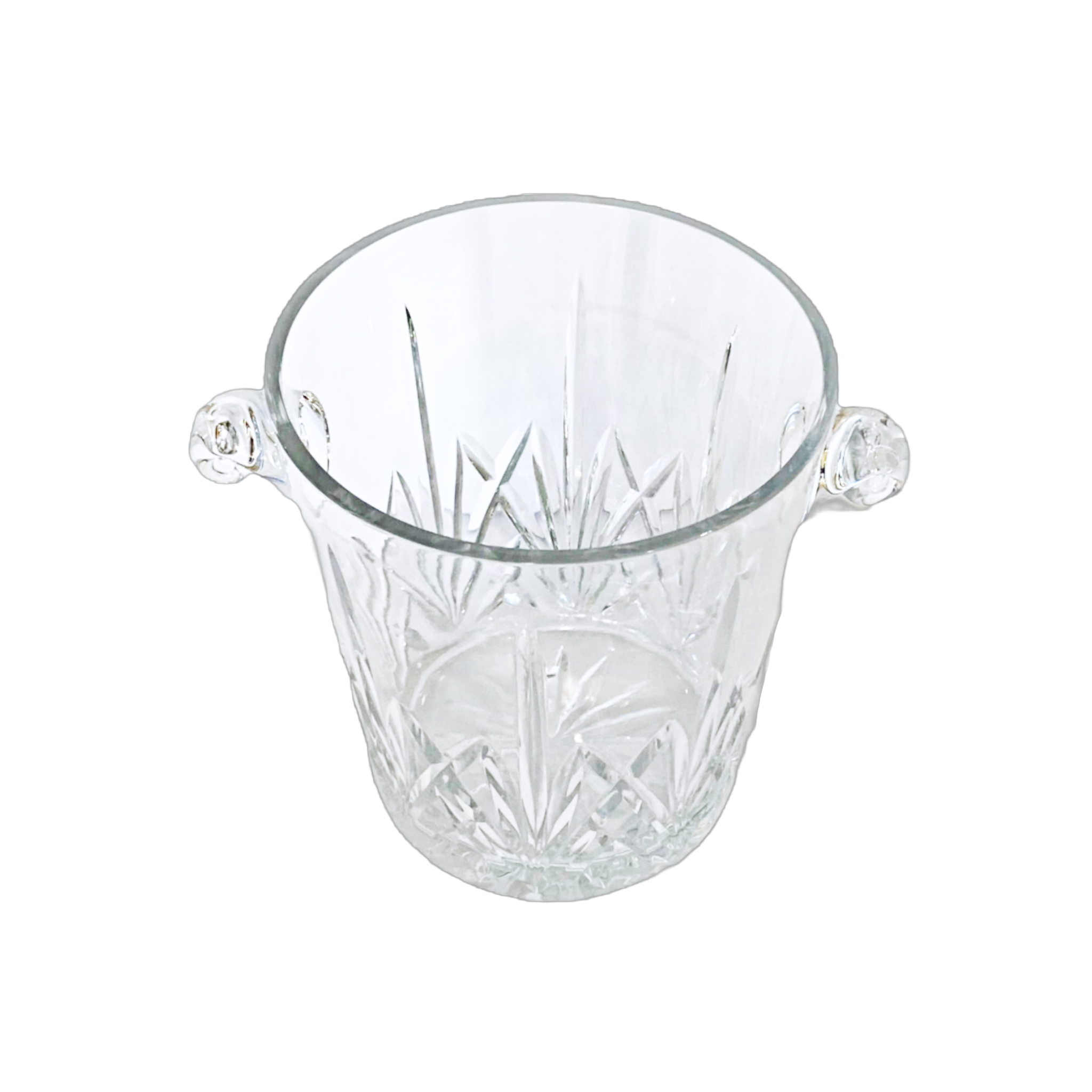 Vintage Crystal Ice Bucket