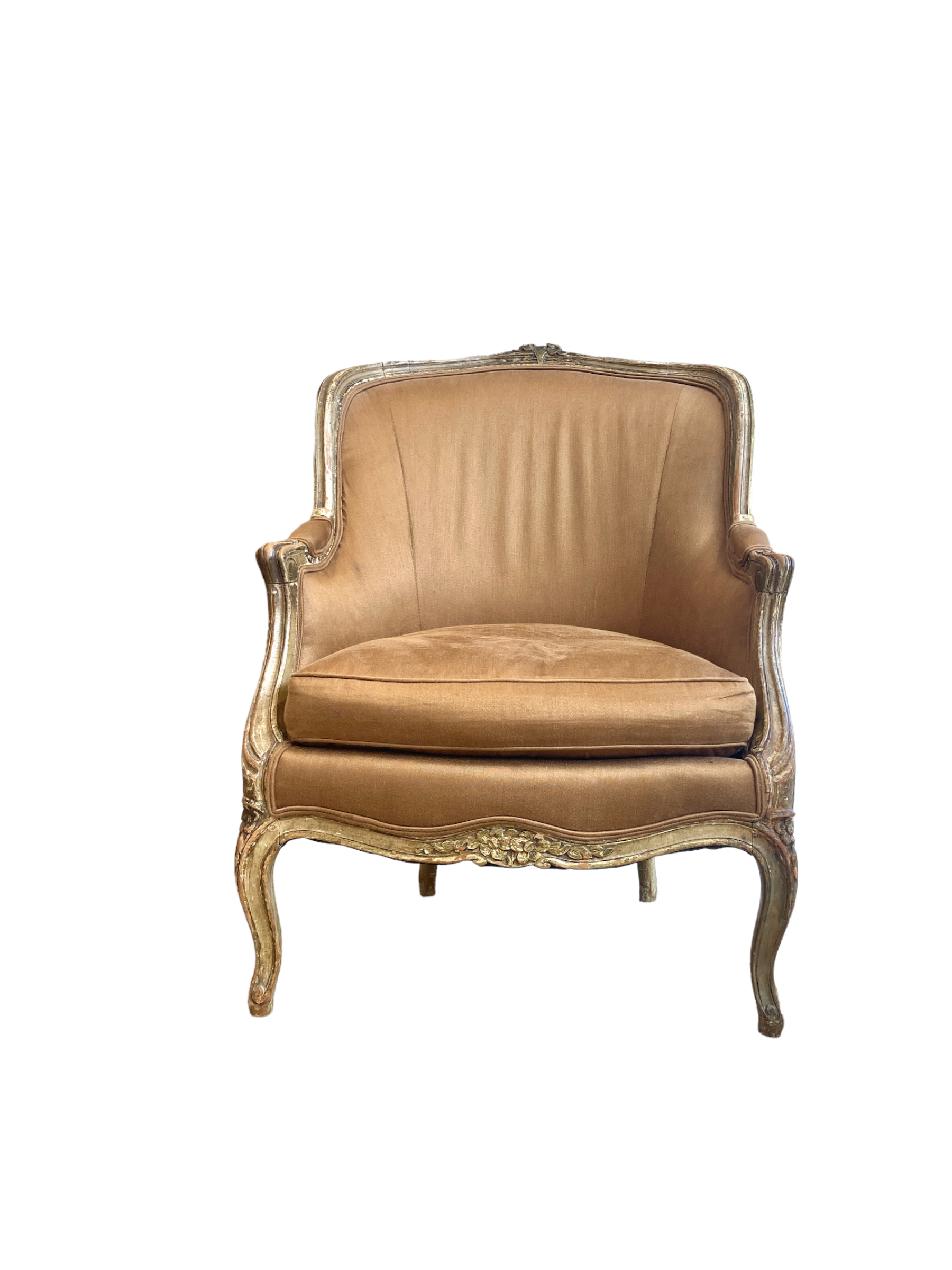 Antique 18th century French Louis XV Bergere Chair