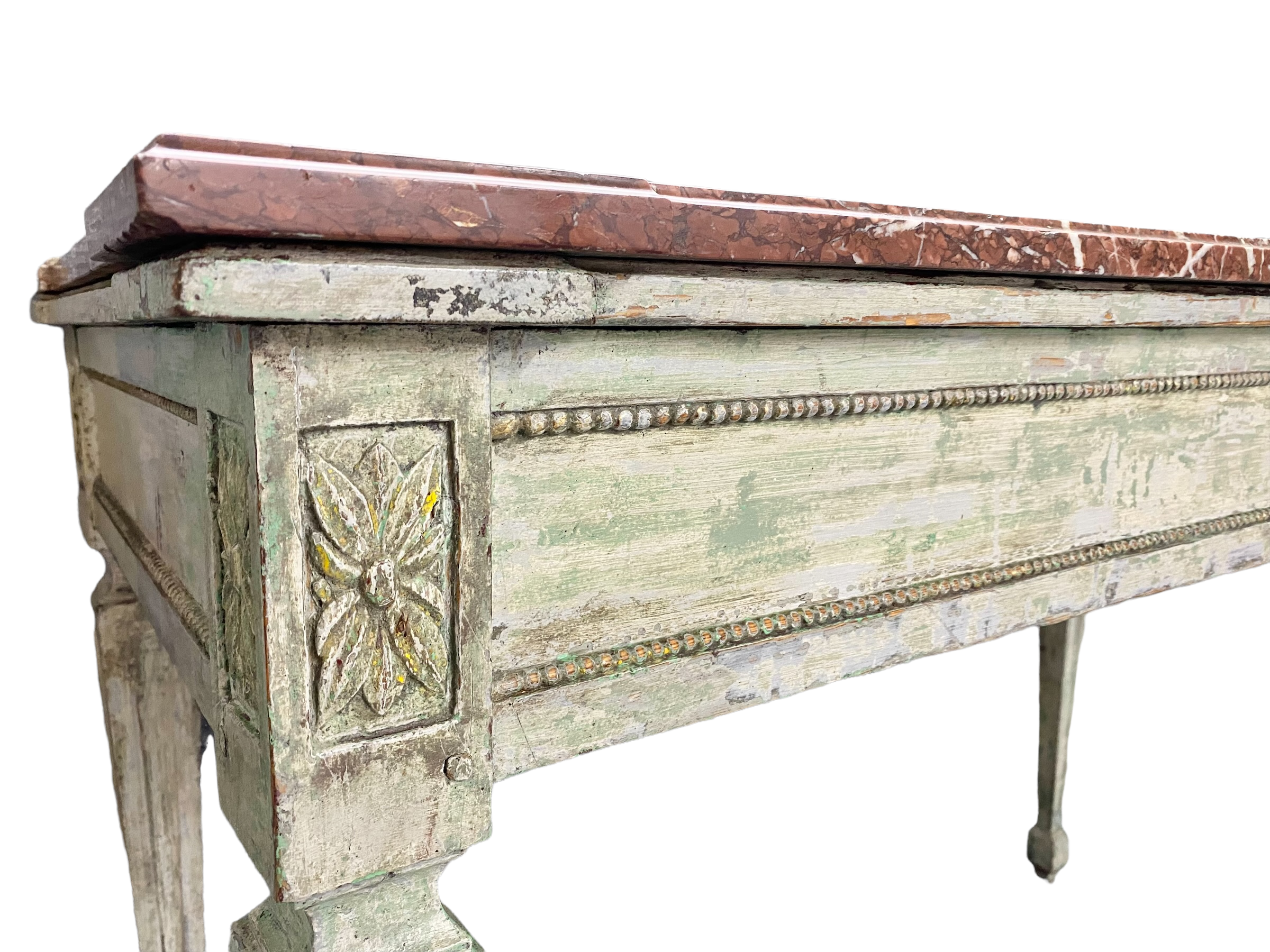 Antique Italian Neoclassical Style Console