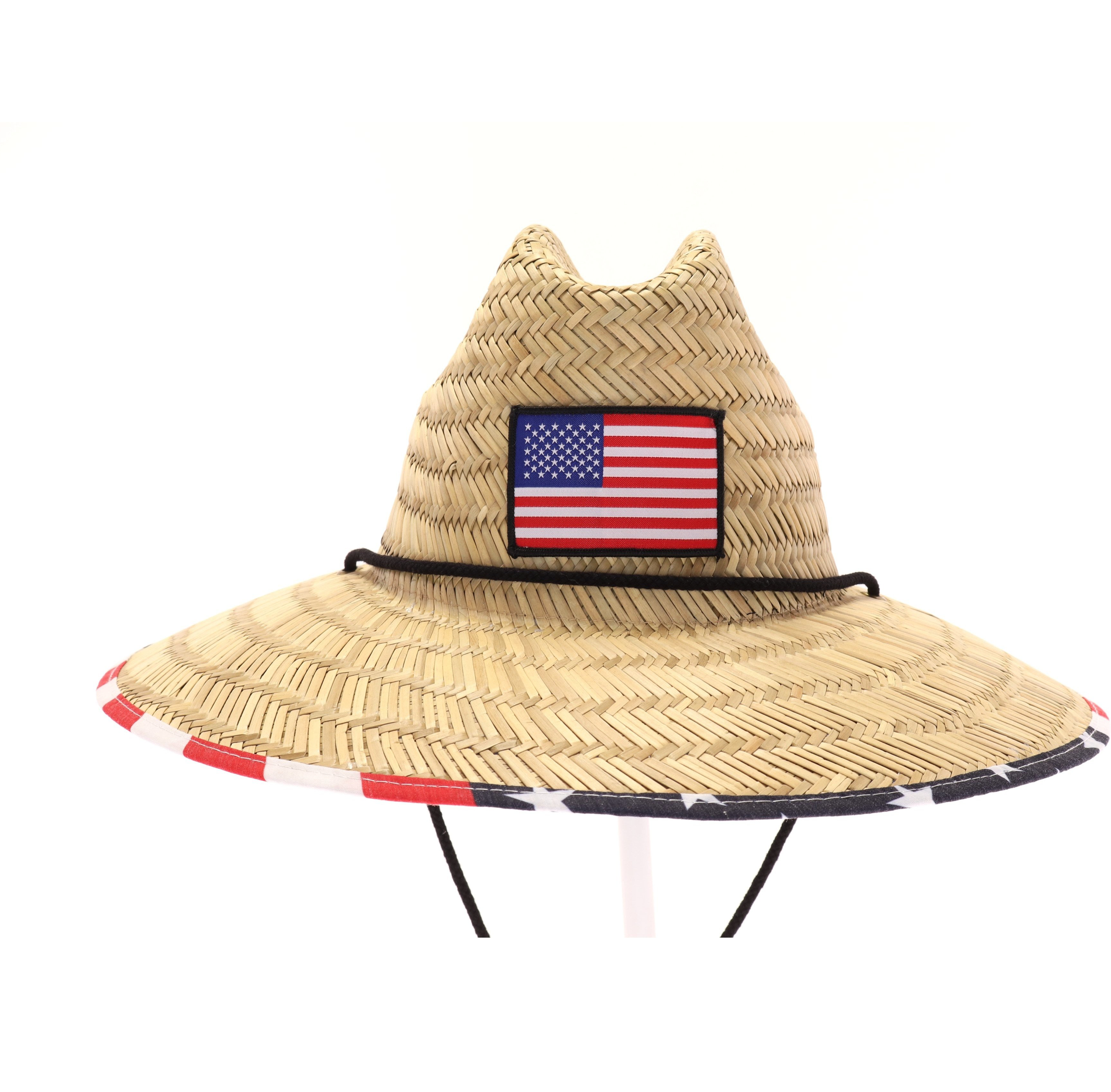 American Flag Patch Lifeguard Hat