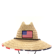 American Flag Patch Lifeguard Hat