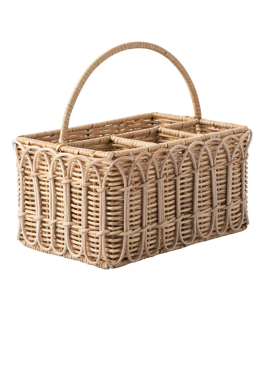 Provence Rattan Caddy