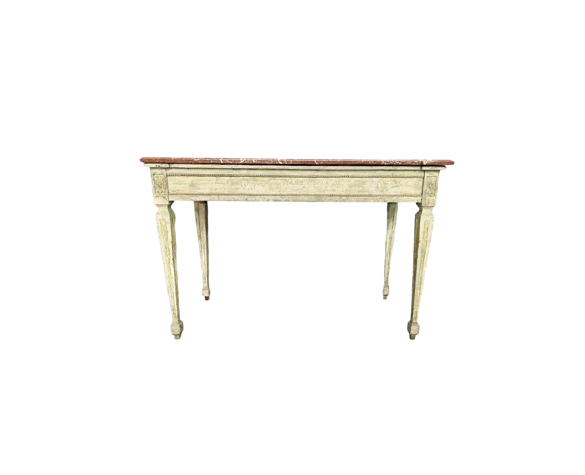 Antique Italian Neoclassical Style Console