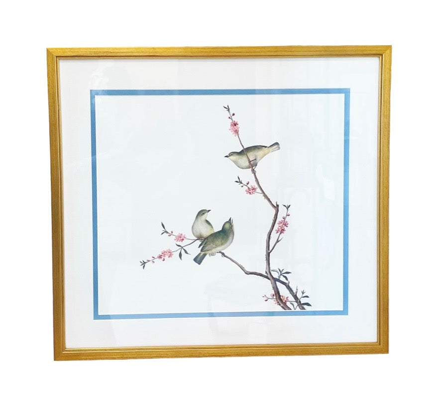 "White Eye Bird" Ch'ien-lung Period, Giclee Print