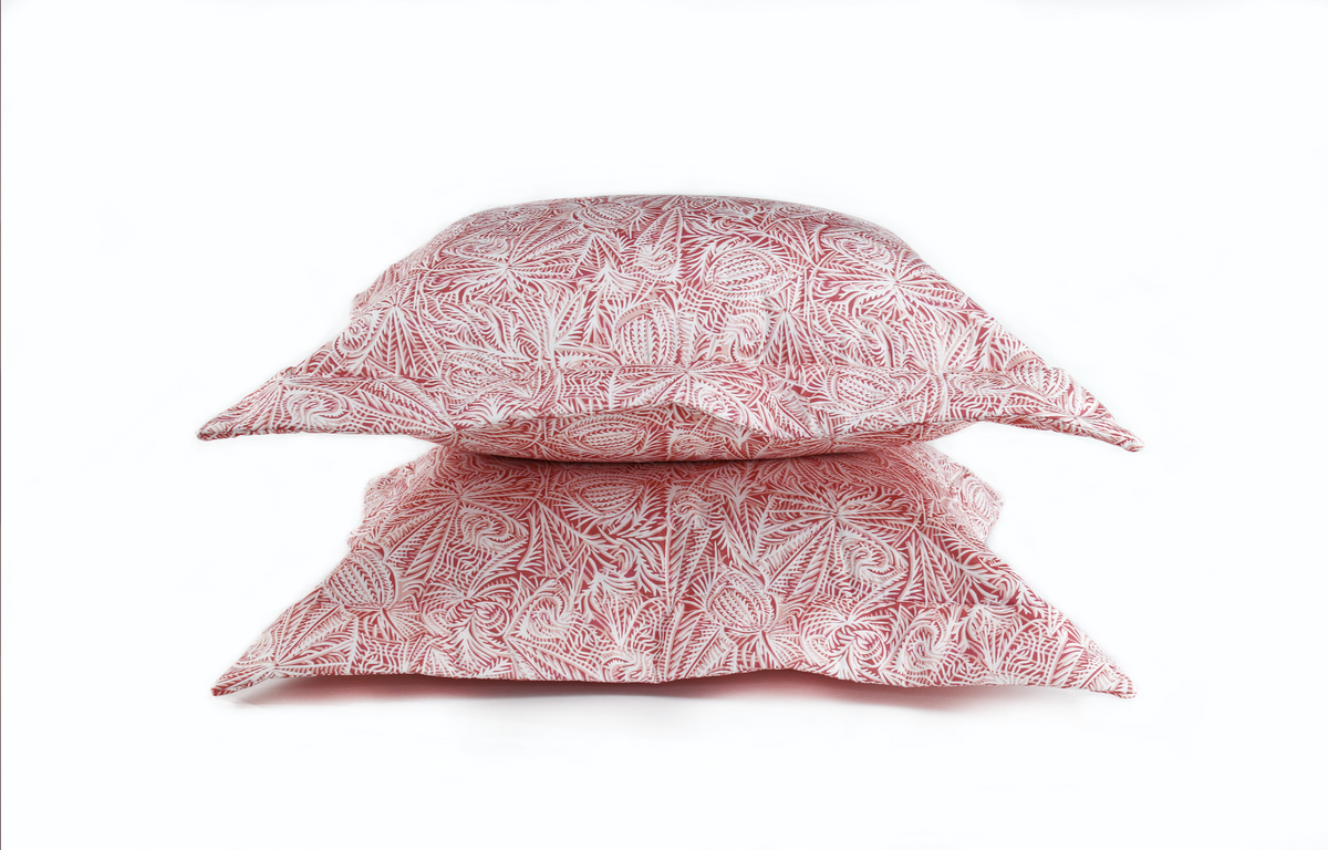 Pink Pablo Print Pillow Sham