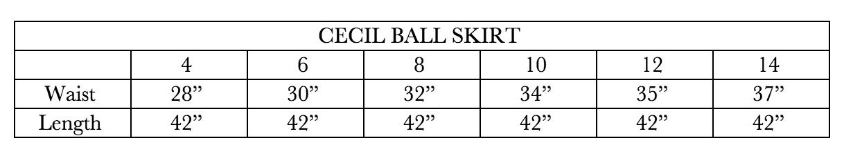 Cecil Silk Wool Ball Skirt