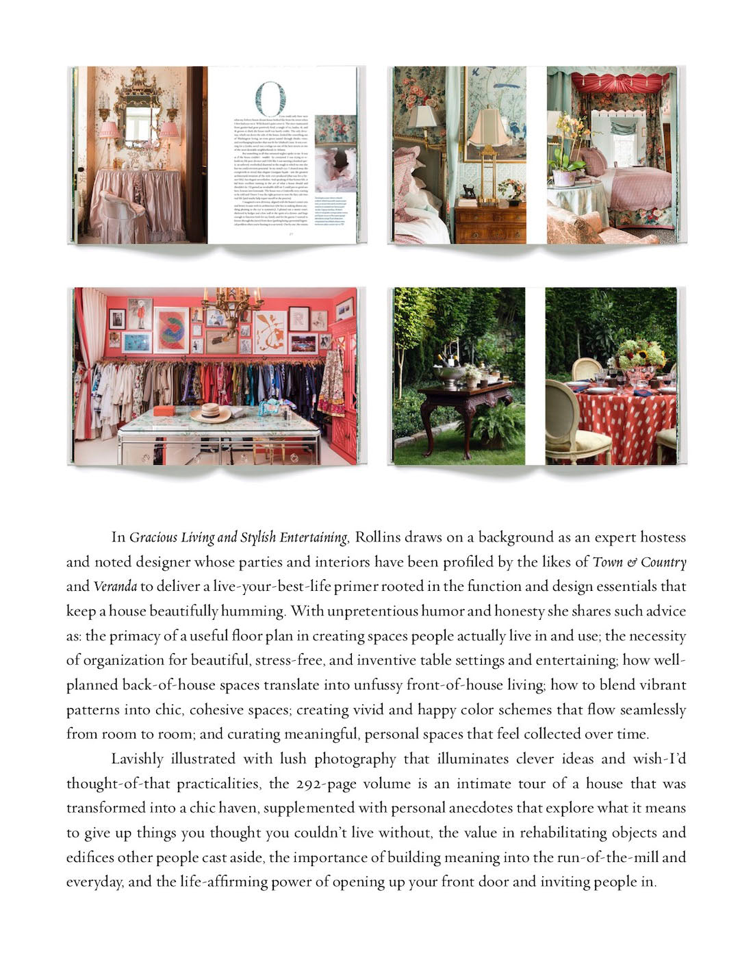 Signed Copy of A Home For All Seasons: Gracious Living & Stylish Entertaining