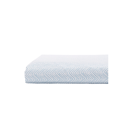 Chevron Light Indigo Sheets